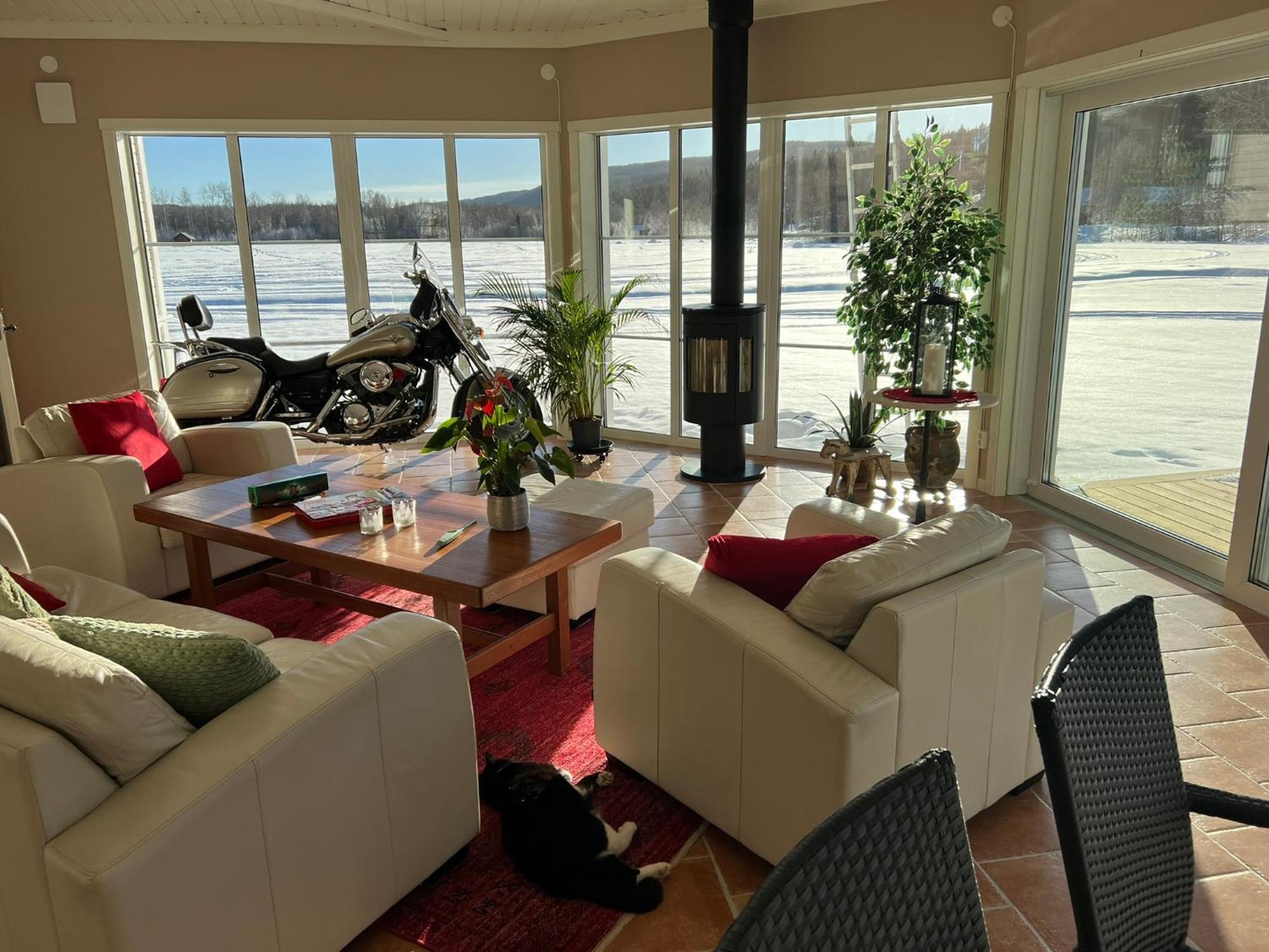 Rosa Huset Osebol Apartment Stollet Exterior photo